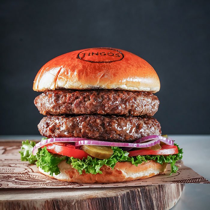 טינגוס המבורגר כפול